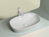 Раковина накладная Ceramicanova Element 60 см, цвет: белый CN6049