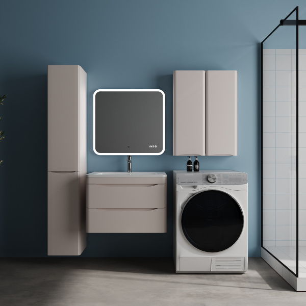 Фото тумба под раковину style line бергамо 70 см сс-00002537 карамель