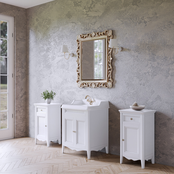 Фото тумба с раковиной tw collection veronica nuovo 68 см ver2068-b+ar824bi*1