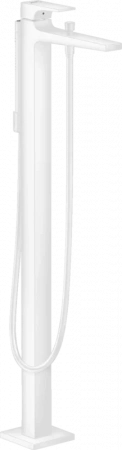 Фото напольный смеситель для ванны hansgrohe metropol 32532700