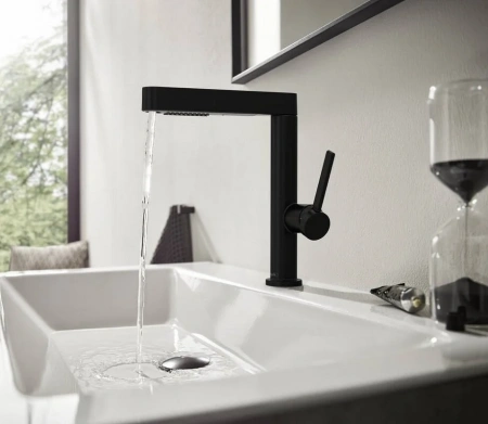 Фото смеситель для раковины hansgrohe finoris 76063670