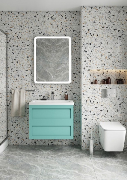 Фото тумба под раковину art&max platino 58 см am-platino-580-2c-so-mm