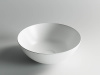 Раковина накладная Ceramicanova Element 35.8 см, цвет: белый CN6003