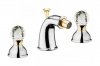 Смеситель для биде Webert Karenina, цвет: хром/золото KA710202017