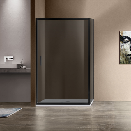 Фото душевой уголок vincea garda 120x90 см vsr-1g9012cgb