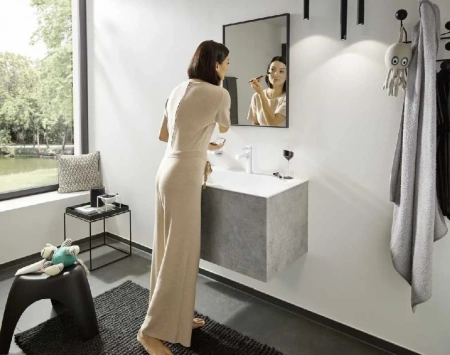 Фото смеситель для раковины hansgrohe finoris 76010700