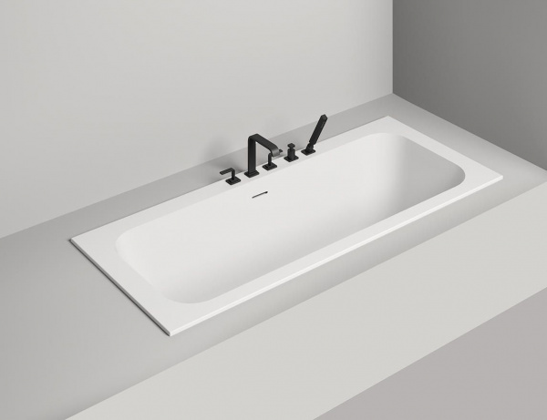 Фото ванна из искусственного камня salini orlanda axis kit 190x80 см 103311g глянцевая