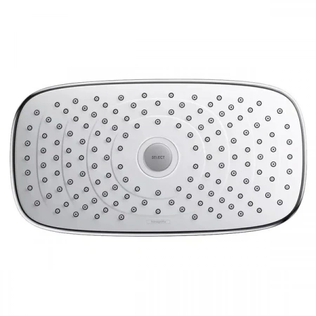 Фото душевая стойка hansgrohe raindance select e 13184000/27385400/26564400
