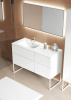 Фото тумба с раковиной sanvit лира 120 см klira2120l