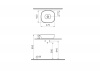 Фото раковина накладная vitra outline recycled 48 см 7994b066-0016