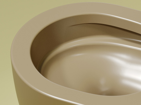 Фото унитаз подвесной, безободковый ceramicanova modena cn6063mc