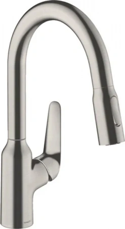 Фото смеситель для кухонной мойки hansgrohe focus 71801800