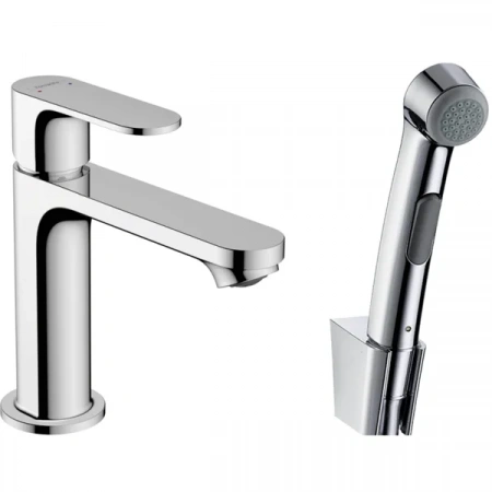 Фото смеситель для раковины hansgrohe rebris s 72215000