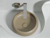 Фото раковина накладная ceramicanova element 36 см, цвет: капучино cn6050mc