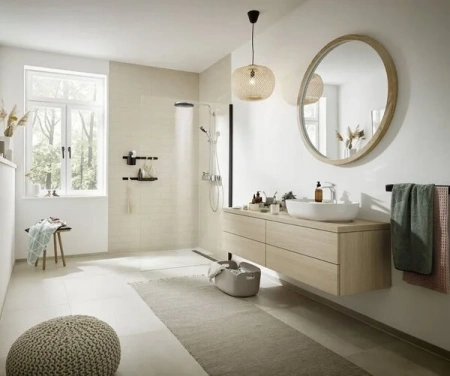 Фото душевая стойка hansgrohe pulsify 24220000