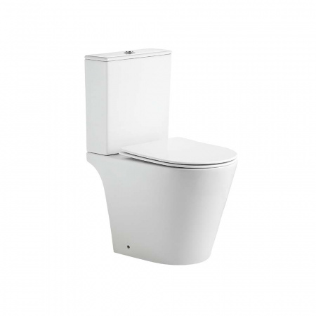 Фото унитаз компакт безободковый с бачком акватек либерти 60 см aq2999t-00