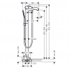 Фото смеситель для ванны hansgrohe metropol classic 31445090