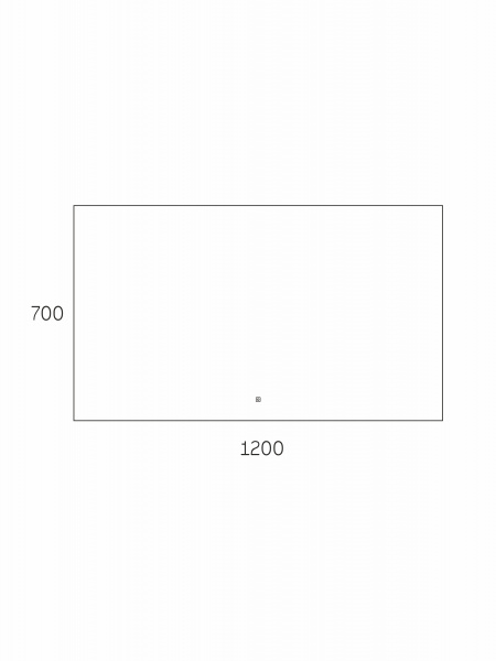 Фото зеркало с подсветкой taliente zled 120 см ta-zled-t12070