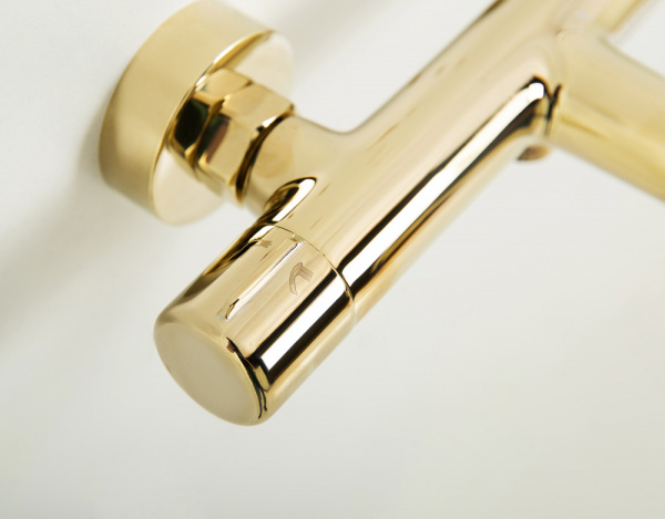 Фото смеситель для ванны и душа belbagno uno uno-vasm-oro