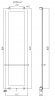 Фото электрический полотенцесушитель allen brau infinity 160x44 см 00288922