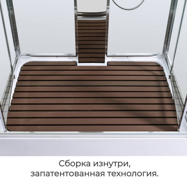 Фото душевая кабина avacan z1912ledmt 120x90 см