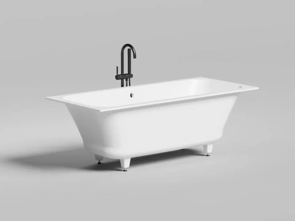 Фото ванна из искусственного камня salini orlanda axis kit 170x75 см 103323m матовая