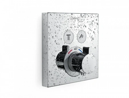 Фото термостатический смеситель для душа hansgrohe shower select 15763340
