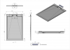 Фото поддон vincea 160x90 см vst-4srl9016w