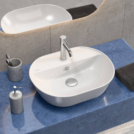Фото раковина накладная vitra geo 55 см 7428b003-0001