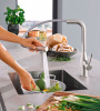 Фото смеситель для кухни grohe essence new 30270dc0, цвет: суперсталь