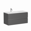 Тумба под раковину Sancos Folk 100 см, цвет: Grey soft FL100LGS