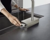 Фото смеситель для кухонной мойки hansgrohe aquno select 73830800