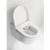 Фото электронный подвесной унитаз безободковый gsi wclean 7418k11 смыв торнадо
