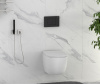 Фото клавиша смыва сенсорная abber ac0122smb черная матовая