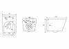 Фото унитаз с инсталляцией abber rechteck ac1201mb-ac0105-ac0120mb