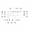 Фото мыльница hansgrohe logis 40515000