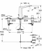 Фото смеситель для раковины grohe allure brilliant 20344000, цвет: супер сталь