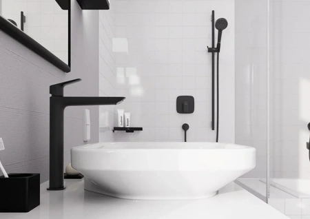 Фото смеситель для раковины hansgrohe logis 71258670