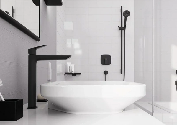 Фото смеситель для раковины hansgrohe logis 71258670
