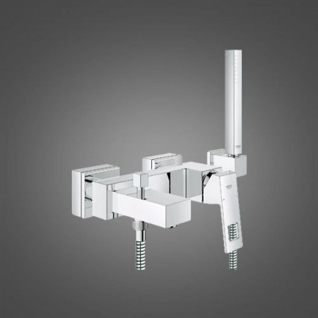 Фото смеситель для ванны и душа grohe eurocube 23141000