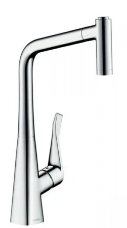 Фото смеситель для кухонной мойки hansgrohe metris 73801000
