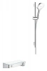 Фото термостатический смеситель для душа hansgrohe shower tablet select 27026400