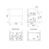 Фото тумба под раковину am.pm gem 50 см m90fhx0502wg