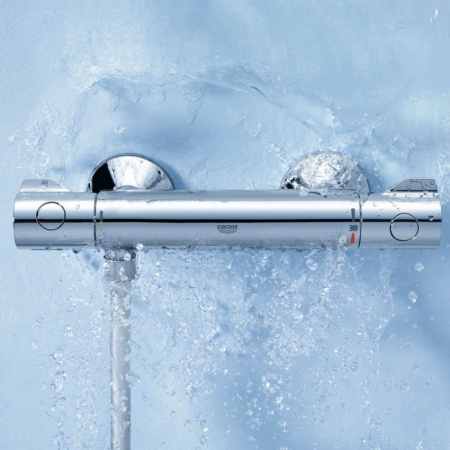Фото термостатический смеситель для душа grohe grohtherm 800 34558000