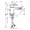 Фото смеситель для биде hansgrohe vernis shape 71219670