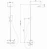 Фото душевая стойка abber thermostat af8516g