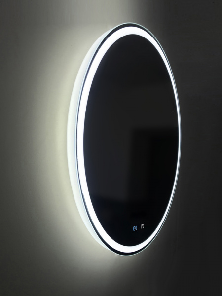 Фото зеркало с подсветкой belbagno 70 см spc-rng-700-led-tch-snd