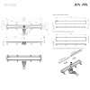 Фото душевой трап am.pm masterflow 90 см w01sc-u11-090-04bm