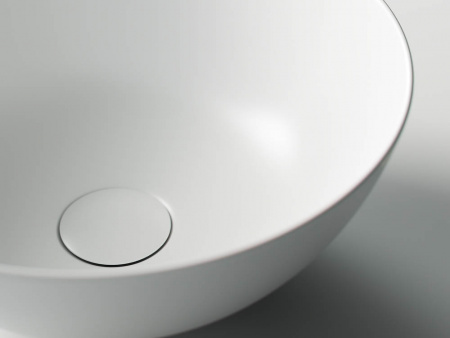 Фото раковина накладная ceramicanova element 35.8 см, цвет: белый cn6003