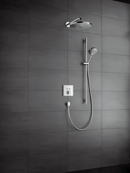 Фото термостатический смеситель для душа hansgrohe shower select 15768000_vstv
